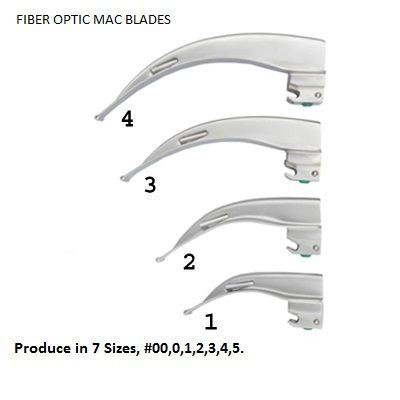 Standard Quality Fiber Optic Macintosh Blade