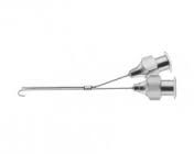 J Shaped Irrigating/Aspirating Cannula